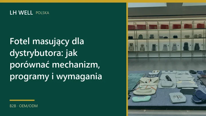 Porównanie foteli masujących według mechanizmu, sterowania i wymagań serwisowych