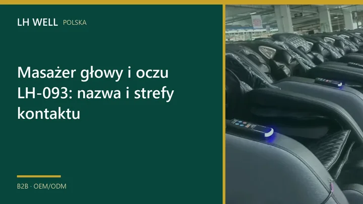 Okładka poradnika „Masażer głowy i oczu LH-093: nazwa i strefy kontaktu”