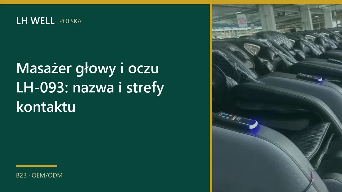 Okładka poradnika „Masażer głowy i oczu LH-093: nazwa i strefy kontaktu”
