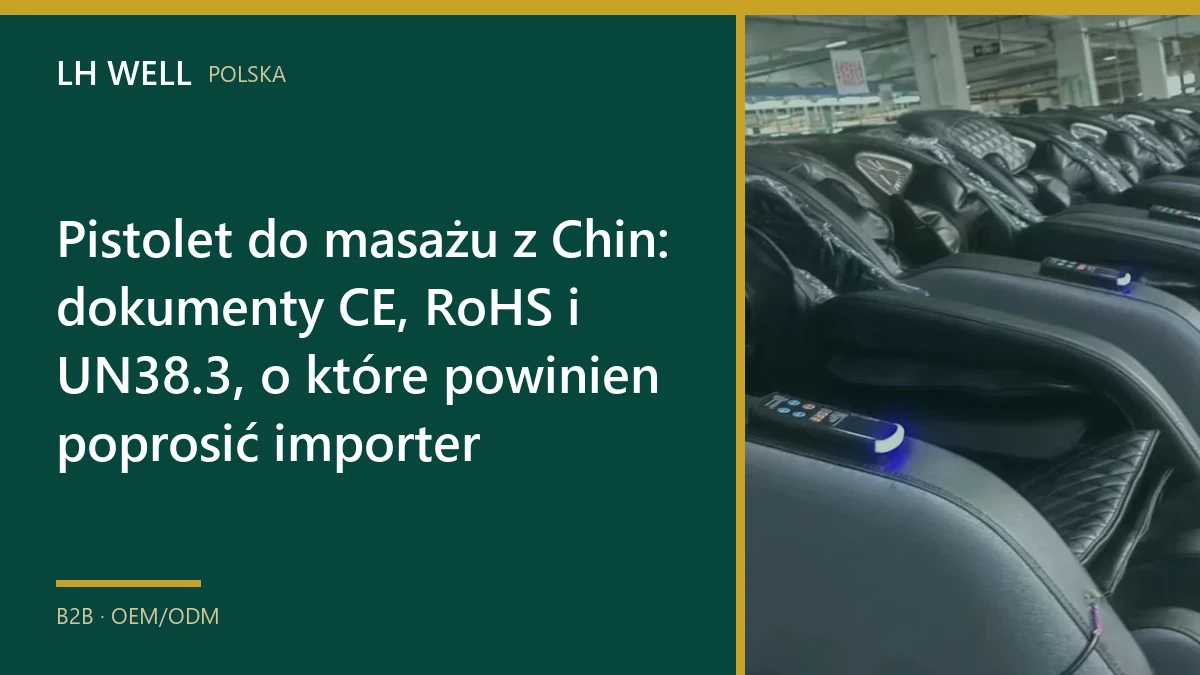 Laboratorium kontroli jakości urządzeń do masażu