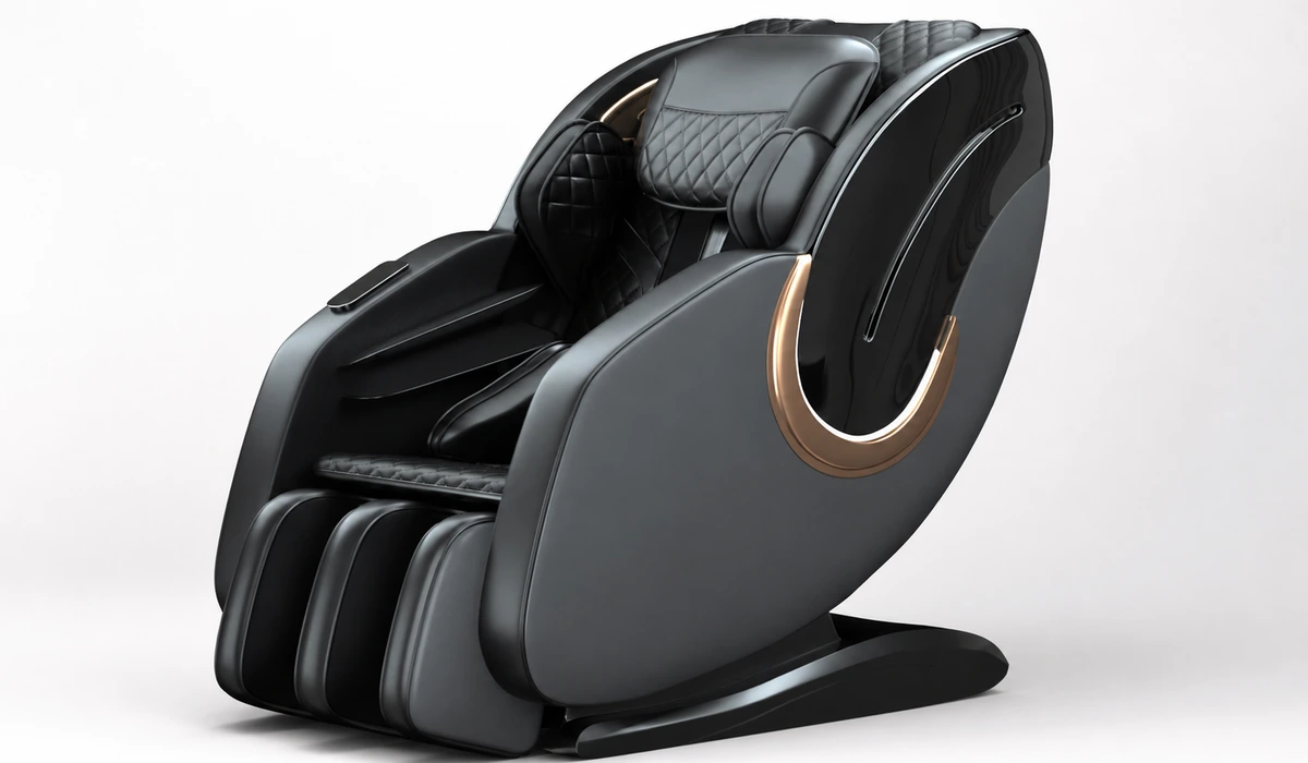 Komercyjny fotel masujący z modułem płatniczym LH-088 — detal konstrukcji